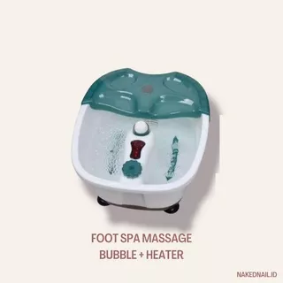 Foot spa massage heater + bubble alat rendam kaki elektrik foot spa rendam kaki heater