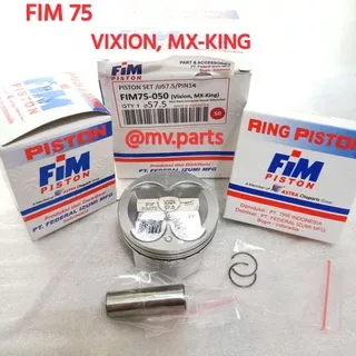 Piston Kit Fim 75 Vixion Old Vixion New Mx king 150 57-57,5mm Pin 14