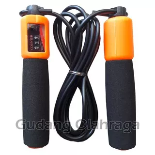 Skipping Pelangi Counter Lompat Tali Kansen Speeds / Skiping Digital Jump Rope Murah Bagus