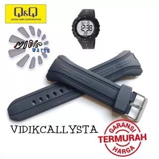 Strap QQ QnQ Q&Q M102 QnQ 102 Tali Jam Tangan Q&Q M 102 Black