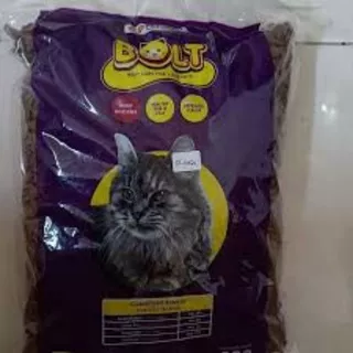Makanan Kucing Bolt / Pakan Kucing Bolt / Bolt Makanan Kucing / Camilan Kucing