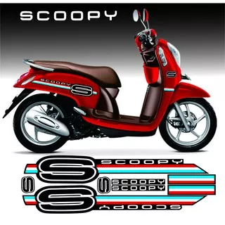 STRIPING THAILOOK NGO MOTHAI STRIPING SCOOPY ALL SCOOPY 2012-2021 POLET MOTIF LIS NGO STIKER