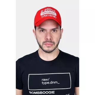 Bombboogie Topi Pria Asliginal B-Boogie Red 81003B1RD