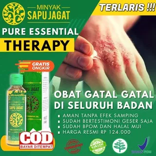 Obat Gatal Gatal Seluruh Badan Terlaris - Obat Alergi Gatal Kulit - Obat Biduran Gatal Kronis - Obat Kaligata Anak dan dewasa - Obat bentol, Gatal Selangkangan, Infeksi jamur, Eksim, Kusta, Panu kadas Psoriasis, Ketombe Parah - Minyak Sapu Jagat Asli ORI