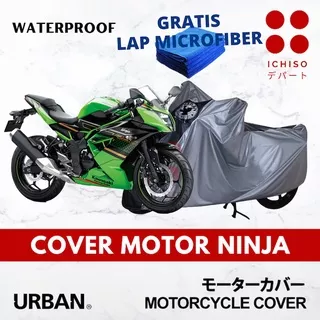 Cover Sarung Motor NINJA 250 150 RR  Selimut Mantel Penutup Kerudung Jas Motor Kawasaki Ninja 250 150 RR Waterproof Vario Beat Supra Scoopy Fino Nmax PCX Rx King Vixion Genio Jupiter Blade Ninja Lexi