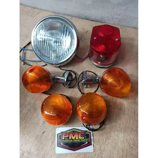 Paket lampu headlamp honda c70 c50 c90 Set Sein depan belakang c70 c50 c90 set Stoplamp c70