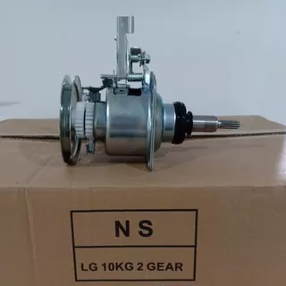 GEAR BOX MESIN CUCI LG 1 TABUNG DOUBLE GEAR 10 kG | GEARBOX MESIN CUCI POLYTRON DOUBLE GEAR 10KG