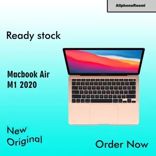 new resmi macbook air m1 chip 2020 256gb / 256gb space gray, gold, silver