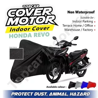 TOPCAR Cover Motor Honda Revo Selimut Pelindung Baju Motor Bebek Cewek Murah Non Waterproof