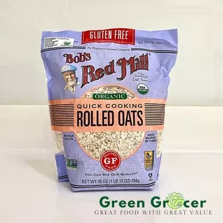 BOBS RED MILL Organic Quick Cooking Oats 794GR / GLUTEN FREE