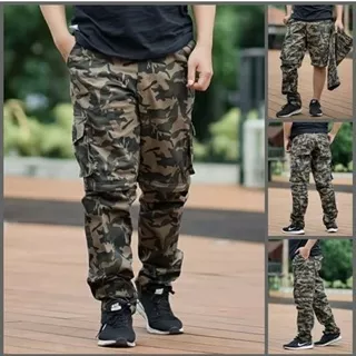 Celana Cargo Doreng Panjang Pria Army / Celana Tentara / Celana Army / Celana TNI / Celana Militer
