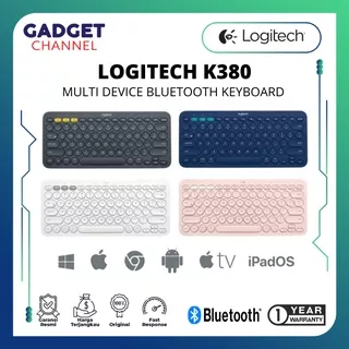 Logitech K380 Keyboard Wireless Bluetooth Multi-Device untuk Windows, Mac, Chrome OS, Android, iOS  - Garansi RESMI 1 TAHUN