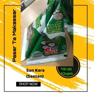 Santan Kara / Sun Kara / Santan instan / Pasar Ta Makassar / Pasar Sayur Makassar