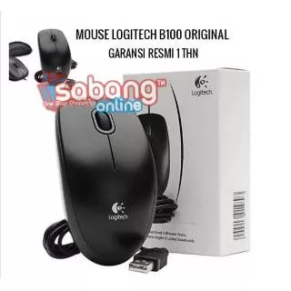 MOUSE LOGITECH B100 ORI / MOUSE LOGITECH USB