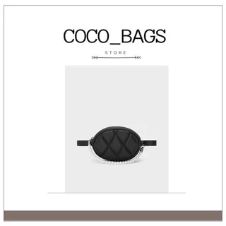 COCO_BAGS - TAS CHARLES&KEITH CK WAIST BAG TAS PINGGANG TAS SELEMPANG SLING BAG OVAL MINI MUTIARA FASHION IMPORT #103498