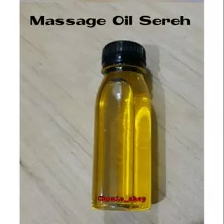 Massage Oil Zaitun Sereh Aromatherapy - Minyak Pijat Zaitun Serai - Massage Oil Spa Olive Oil