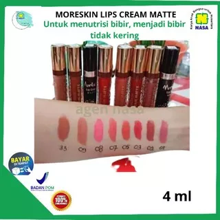 LIPSTIK MORESKIN MATTE NASA - Lipstik Nasa - Lipcream Matte Nasa