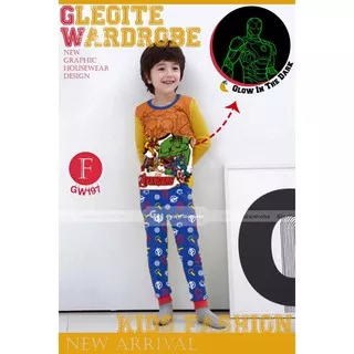 GW 197 Pajamas Glow In The Dark Code F - Avengers