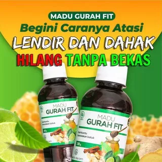 MADU GURAH FIT ASLI ORIGINAL OBAT RADANG TENGGOROKAN DAN BATUK DEWASA ANAK OBAT TENGGOROKAN SAKIT GATAL MENGGANJAL BERLENDIR HERBAL AMPUH