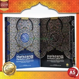 [A5/Sedang/15x21cm]  Al Quran Hafalan Hafazan Perkata Latin 8 Blok Ukuran A5 Cover Metalizing QPP Full Color, Alquran Hafalan Perkata Latin 8 Blok, Alquran Hafazan Al Qosbah, Al Quran Hafalan Super Mudah, Al Quran Terjemah Latin, AlQuran Hafalan Halaman