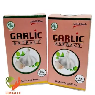 Garlic Extract Ash-Shihhah | Kapsul Herbal Ekstrak Bawang Putih Asli Original