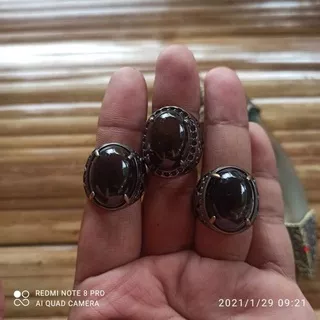 Cincin Batu Akik Yaman Wulung (N)