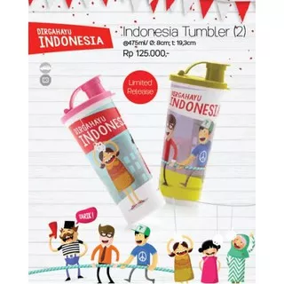 PROMO 2 PCS BOTOL SEKOLAH ANAK TUPPERWARE*ORI Botol Indonesia Tumbler (2)