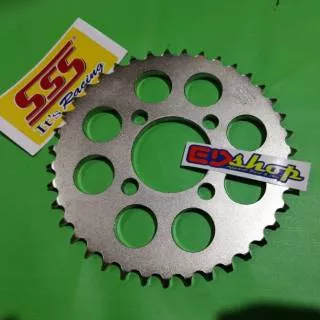 Gear 428 Belakang SSS W175 KAWASAKI KAZE ZX130 428H GER GIR RACING ORIGINAL