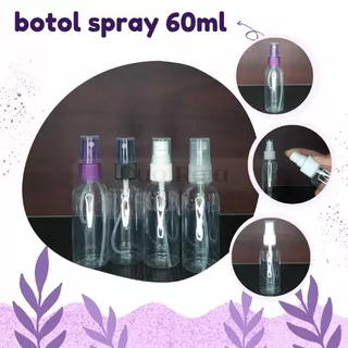 Botol Spray 60ml | Botol Isi Ulang | Botol 60ml Spray | Botol Handsanitizer 60ml