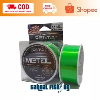 Senar Pancing Kuat OPTIMA METAL Green 150M