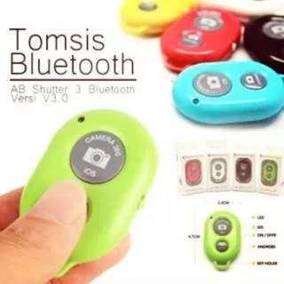 Tomsis Bluetooth Remote Shutter Android iOS iPhone Tombol Narsis