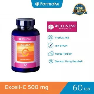 WELLNESS Excell-C 500 mg 60S