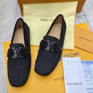 SEPATU LOAFERS LOUIS VUITTON DAMIER KECIL MIRROR QUALITY