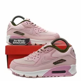 Sepatu Sneakers Wanita Nike Air MAx 90 Have Nice Day Pink WHite Black 36 - 40 Premium BNIB