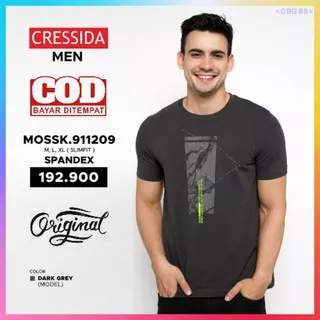 Kaos lengan pendek pria Cressida original Kaos ori Cresida Kaos cressida pria MOSSK.911209 MEN