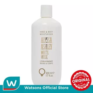 Alyssa Ashley White Musk Hand & Body Moisturiser 500ml