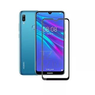 TAZIO Tempered Glass 5D 6D 9D HUAWEI Y6 (2019) 6.3 inch ANTI GORES FULL LEM COVER LAYAR