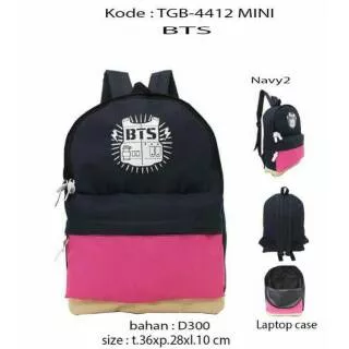 Tas Ransel BTS -  Tas Ransel KPOP - Tas Backpack Murah - Tas Grosir Bandung - Tas Cewek