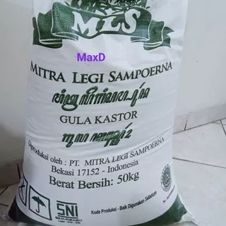 Gula Kastor /gula halus Repack 1 kg