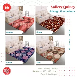 VALLERY QUINCY CARPET 150X190 karpet malaysia minimalis - Orion Rover Amber Garnet Glory Ferlia Crystal Star Mona Joy Ivory Cosmic