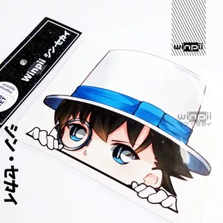 Stiker Ngintip / Peeking Sticker Kaito Kid Anime Detective Conan
