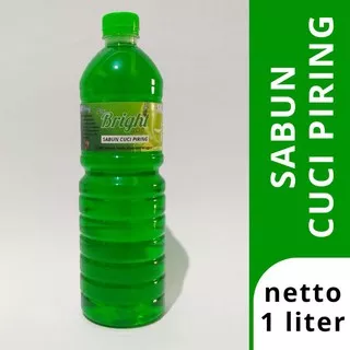 SABUN CUCI PIRING BRIGHT LEMON 1 LITER PEONY SUPER LAUNDRY SABUN CUCI PIRING CURAH MURAH