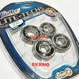 Bearing Laher Mesin Set Faito RX King Lite Tech
