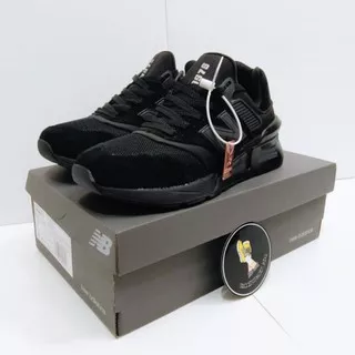 Sepatu New Balance 997s Triple Black Full black Bnib