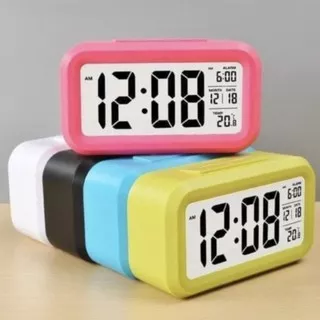 JAM MEJA DIGITAL LCD - JAM WEKER - JAM ALARM - DIGITAL SMART ALARM CLOCK