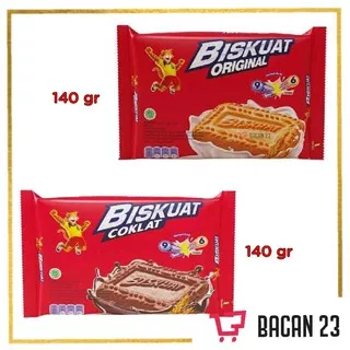 Biskuit Biskuat 140gr - ( Varian Original - Cokelat ) / Bacan 23 - Bacan23