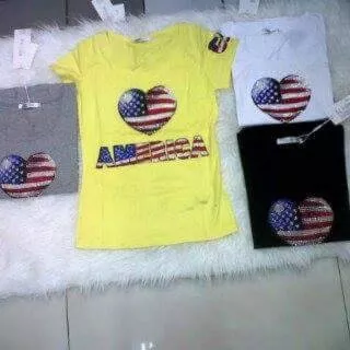 Kaos import Kamaya /ge beishang Original bahan adem,Real Pic.