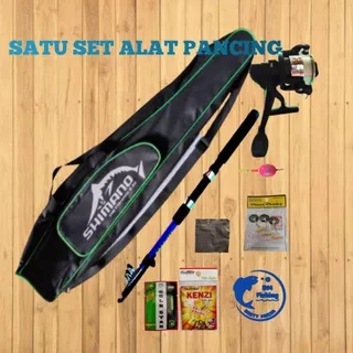 SATU SET,ALAT PANCING JORAN REL DAN TAS