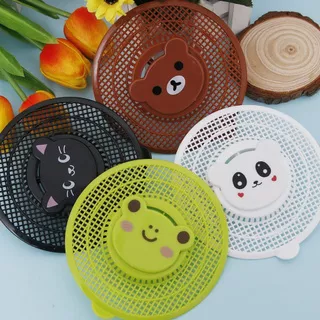 Cute Frog Shape Hair Catcher Bath Drain Shower Tub Strainer Cover Sink Trap Basin Stopper Filter Kitchen Bathroom Drain Strainer