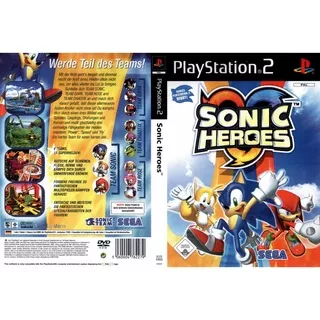 kaset Game PS2 Sonic Heroes